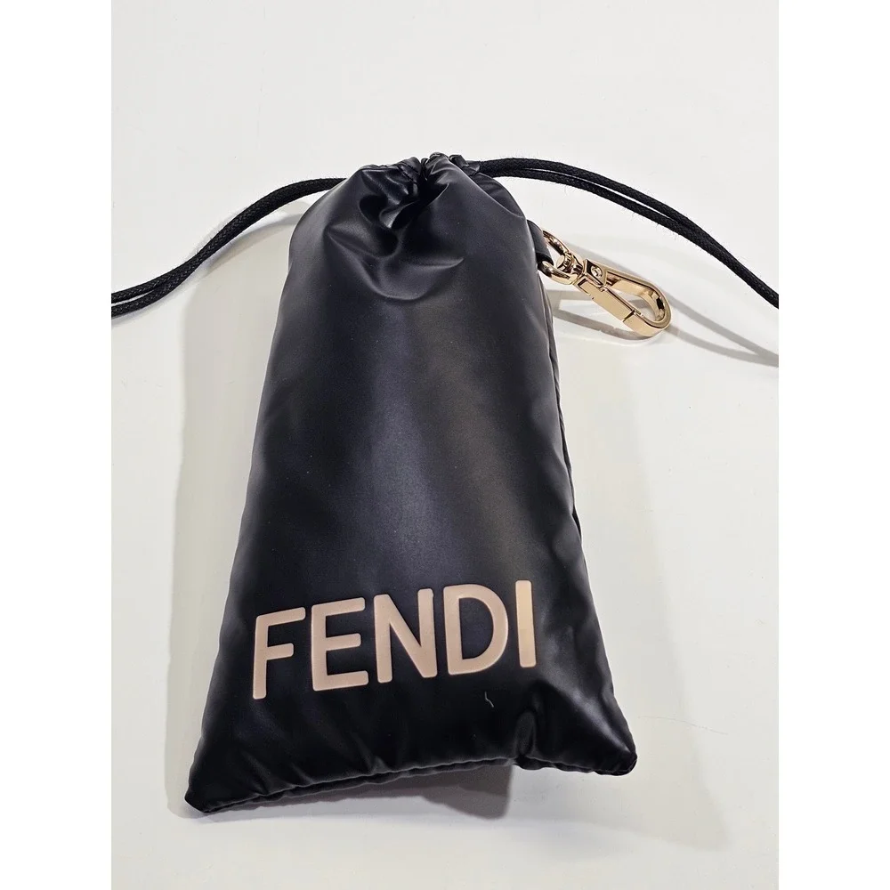 Fendi FF 0451/S Sunglasses Women Beige Brown Gradient Oversized Square Butterfly
